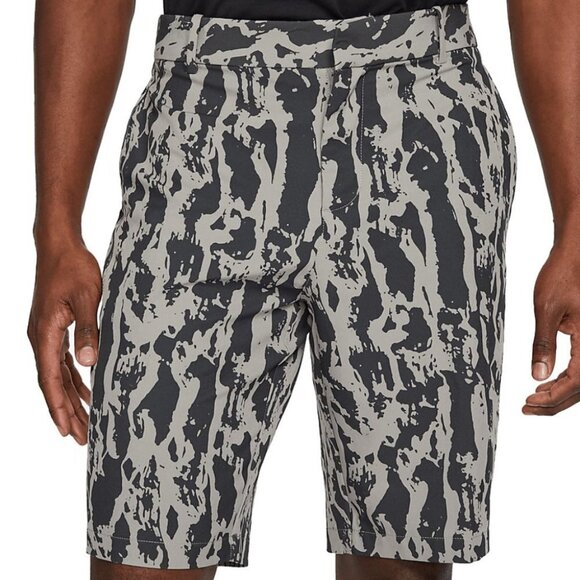 Nike CU9411 Golf Shorts Dri Fit Hybrid Print Diffused Blue